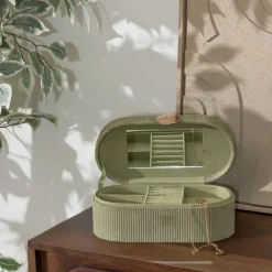 Atmosphera Boîtes À Bijoux, Porte-Bijoux|Voir Tout *Boîte à bijoux "Enya" Vert