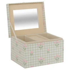 Atmosphera Boîtes À Bijoux, Porte-Bijoux|Voir Tout *Boîte à bijoux "Fleur de rose" Blanc
