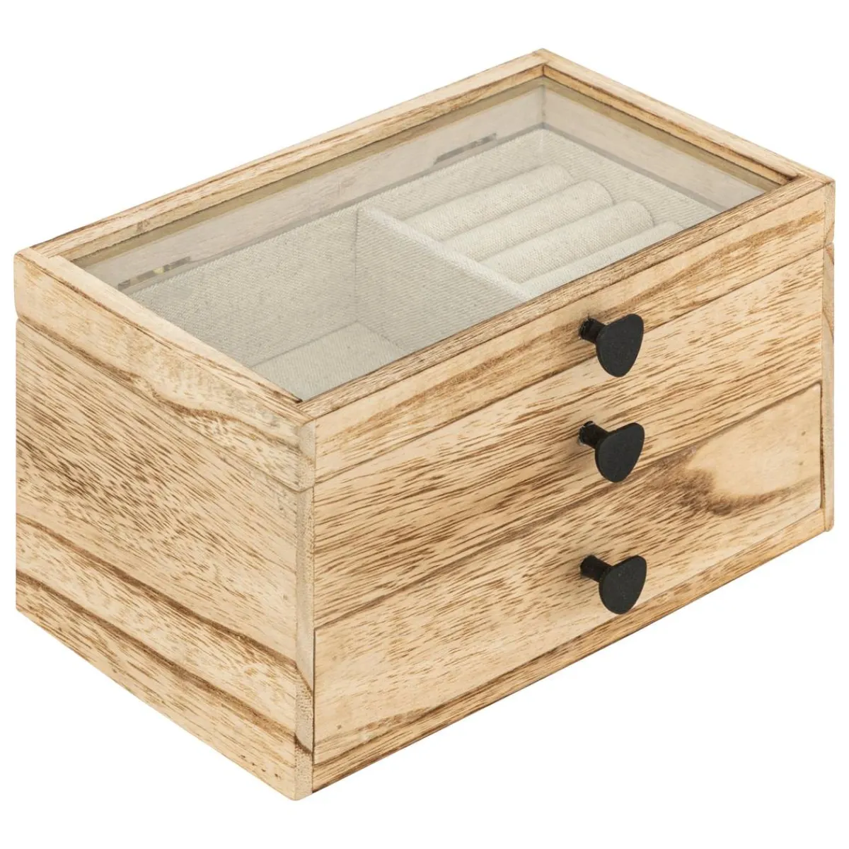 Atmosphera Boîtes À Bijoux, Porte-Bijoux|Voir Tout *Boîte à bijoux "Inuit dreams" Beige
