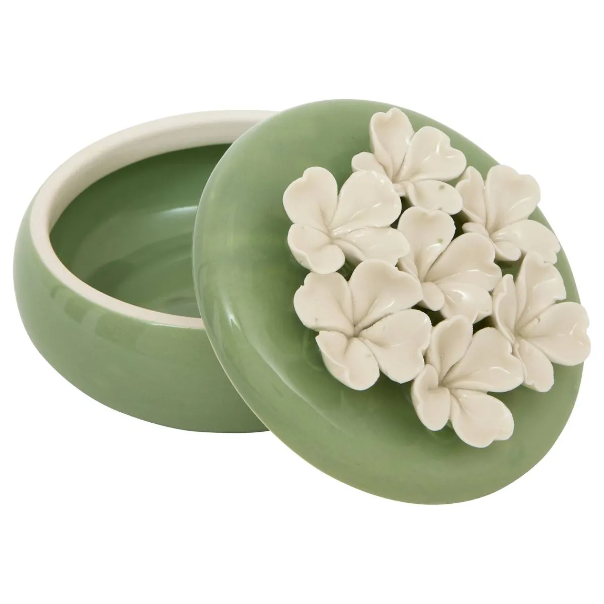Atmosphera Boites De Rangement*Boîte déco "Fleur de rose" Bois
