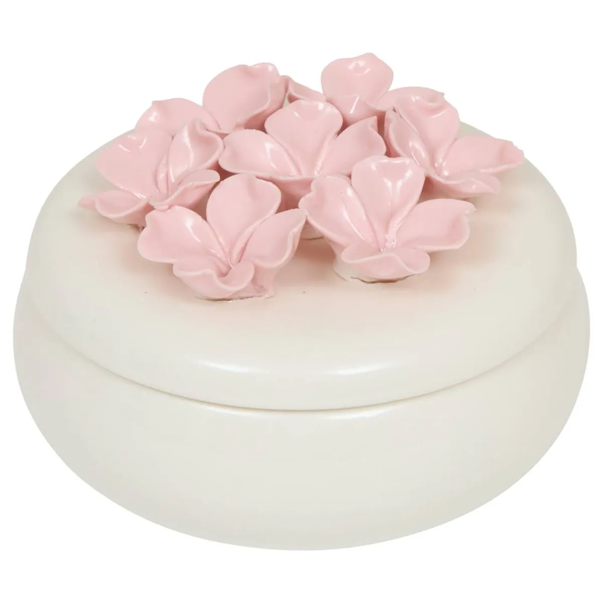 Atmosphera Boites De Rangement*Boîte déco "Fleur de rose" Bois