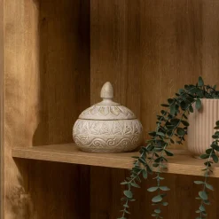 Atmosphera Voir Tout |Boites De Rangement*Boîte déco "Oriental" Blanc