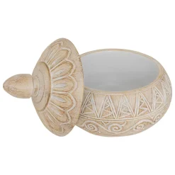 Atmosphera Voir Tout |Boites De Rangement*Boîte déco "Oriental" Blanc