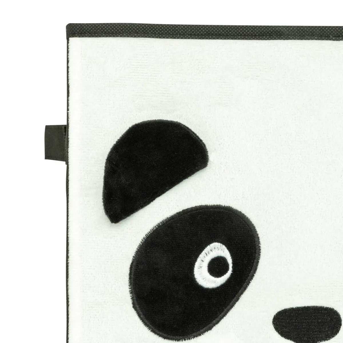 Atmosphera Boîtes, Petits Rangements*Boîte de rangement enfant panda "Joey" NoiretBlanc