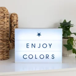 Atmosphera Guirlandes, Boîtes Lumineuses*Boîte lumineuse Rose