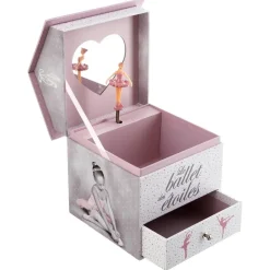 Atmosphera Boîtes, Petits Rangements*Boîte musicale "Ballerine" Multicolore