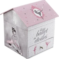 Atmosphera Boîtes, Petits Rangements*Boîte musicale "Ballerine" Multicolore
