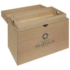 Atmosphera Voir Tout |Boites De Rangement*Boîte à pharmacie "Little cottage" Blanc