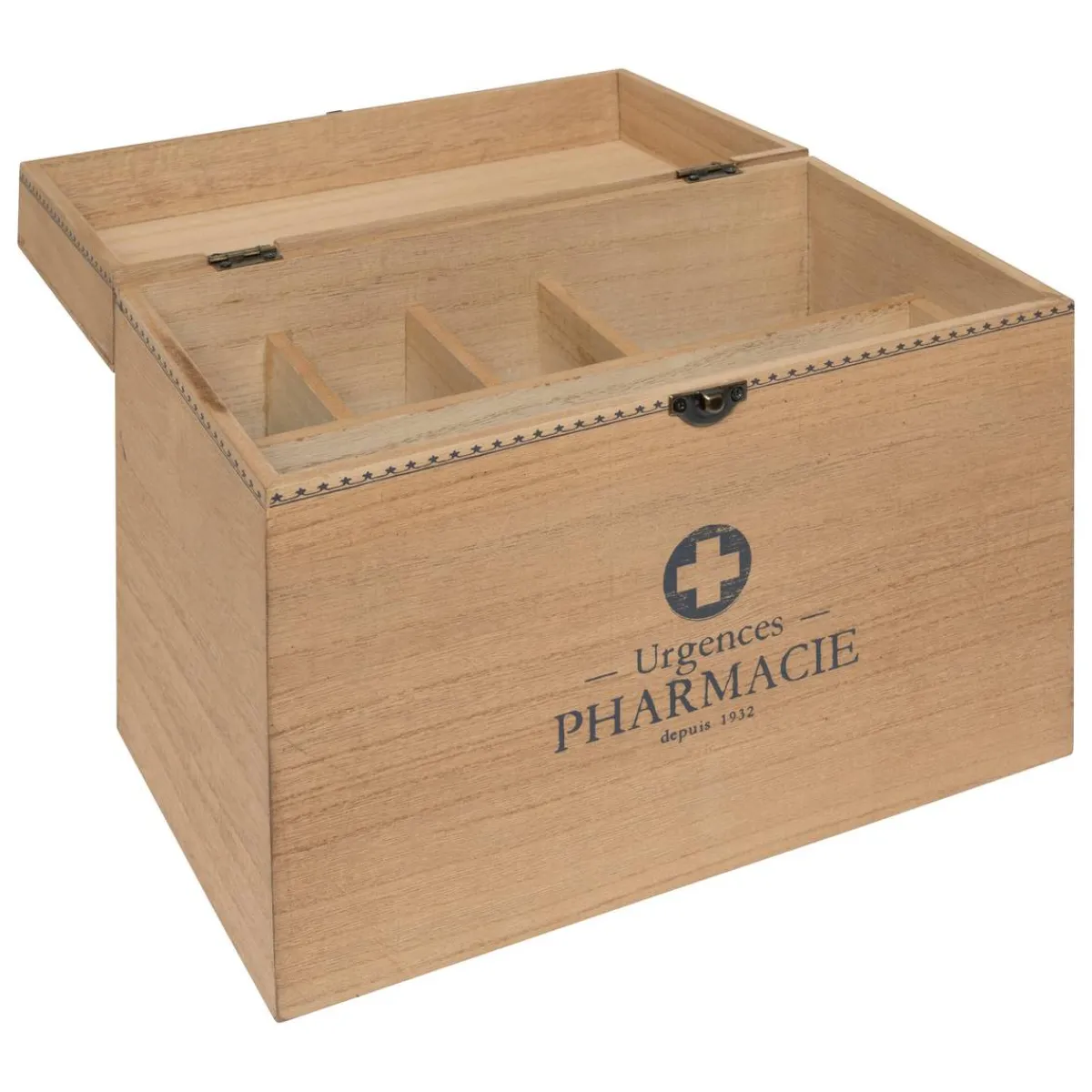 Atmosphera Voir Tout |Boites De Rangement*Boîte à pharmacie "Little cottage" Blanc