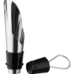 Atmosphera Accessoires Vin Et Cocktail*Bouchon verseur à vin "Vin" Gris