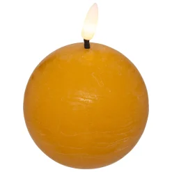 Atmosphera Bougies Led*Bougie boule à led "Molia" Rouge