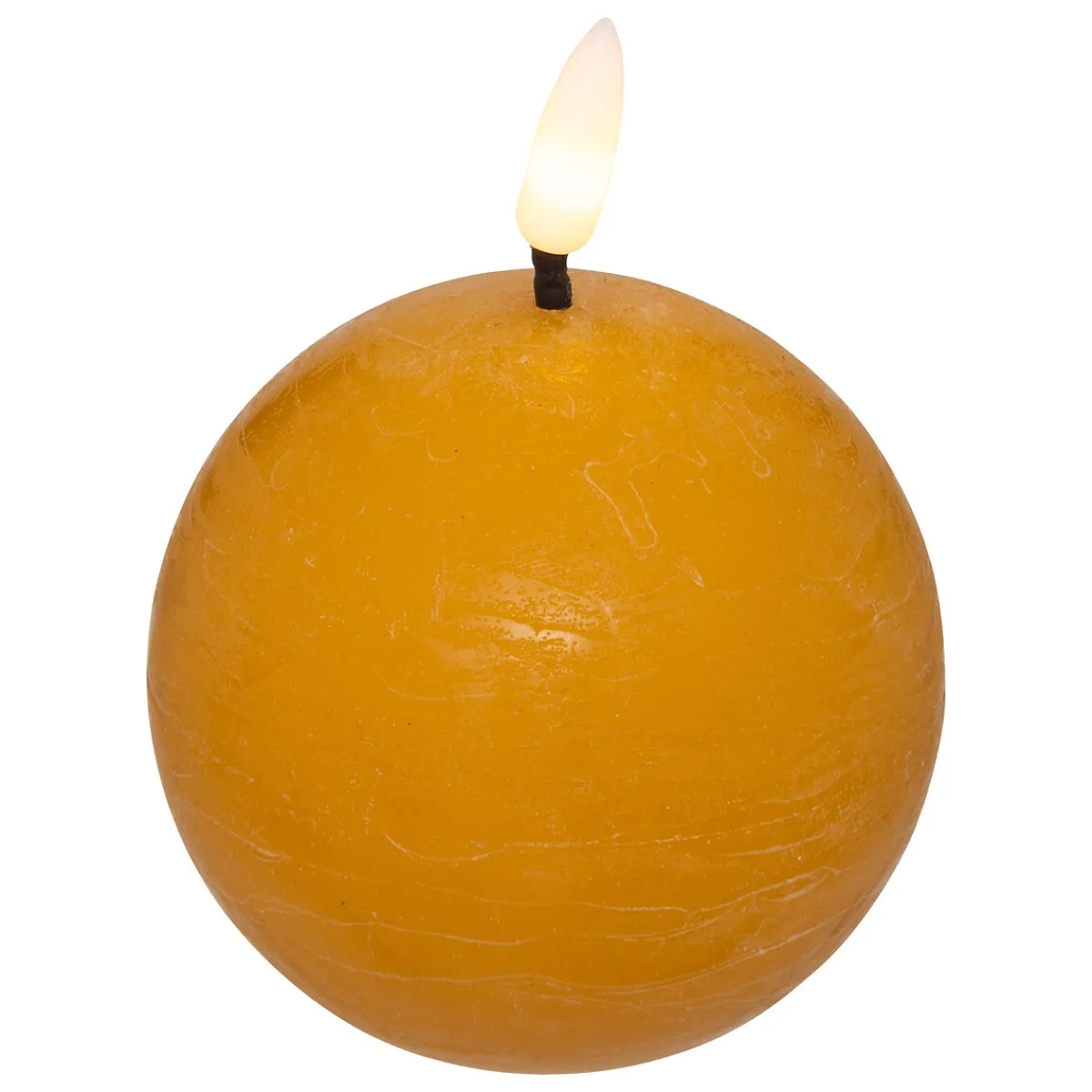 Atmosphera Bougies Led*Bougie boule à led "Molia" Rouge