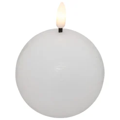 Atmosphera Bougies Led*Bougie boule à led "Molia" Rouge