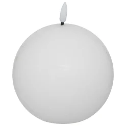 Atmosphera Bougies Led*Bougie boule à led "Molia" Rouge