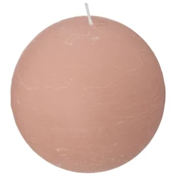 Atmosphera Bougies*Bougie boule rustique "Olia" Rose