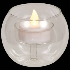 Atmosphera Coffrets Senteurs*Bougie led "Bola" Beige
