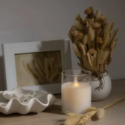 Atmosphera Bougies Led*Bougie LED "Sena" Blanc