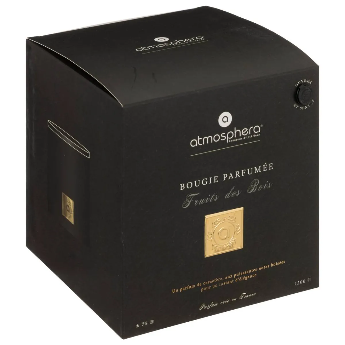 Atmosphera Bougies Parfumées*Bougie parfumée "Enzo" PétalesdeMusc