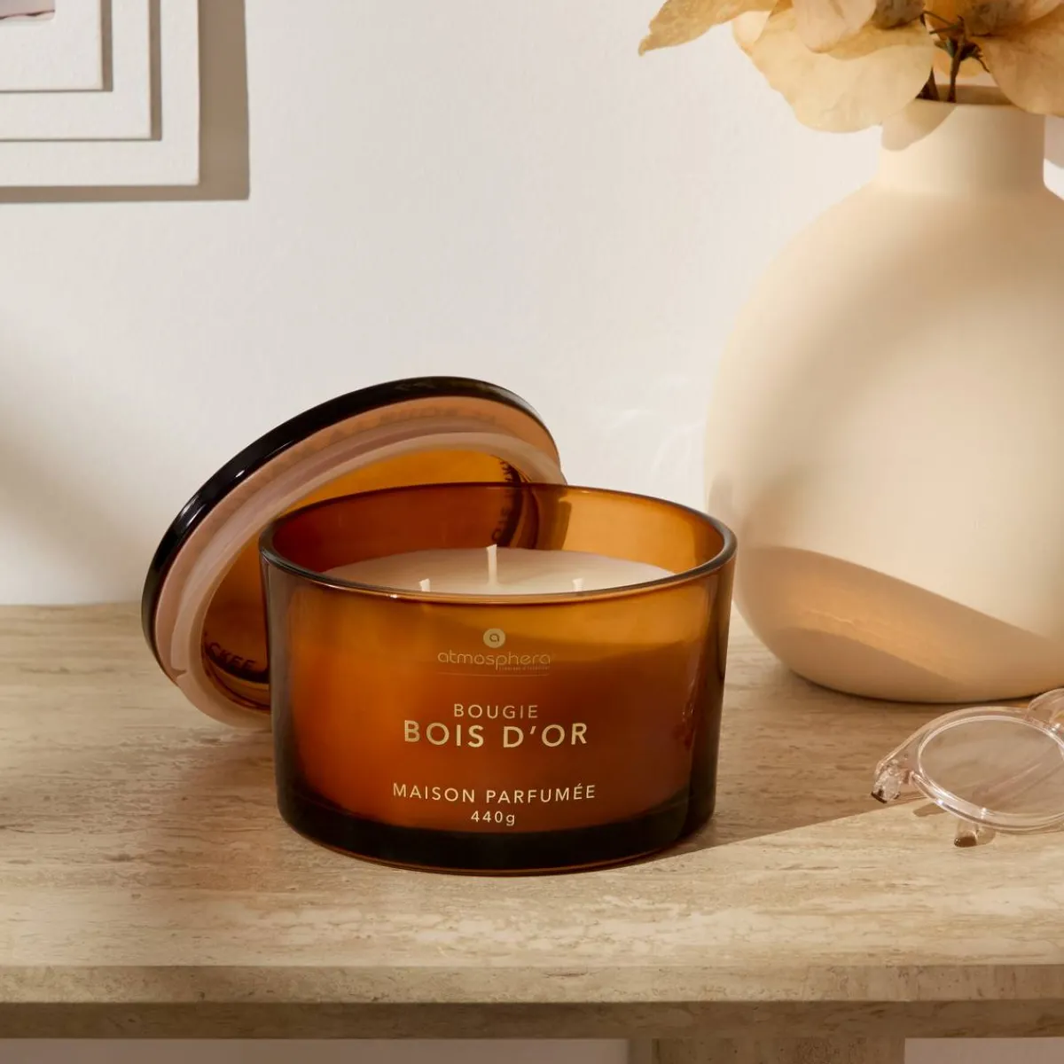 Atmosphera Bougies Parfumées*Bougie parfumée "Glowy" Lingefrais