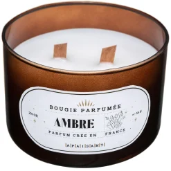 Atmosphera Bougies Parfumées*Bougie parfumée "Snow" Tonkaetlavande
