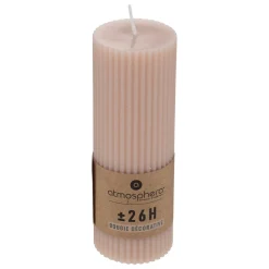 Atmosphera Bougies*Bougie ronde "Demi" Blancivoire