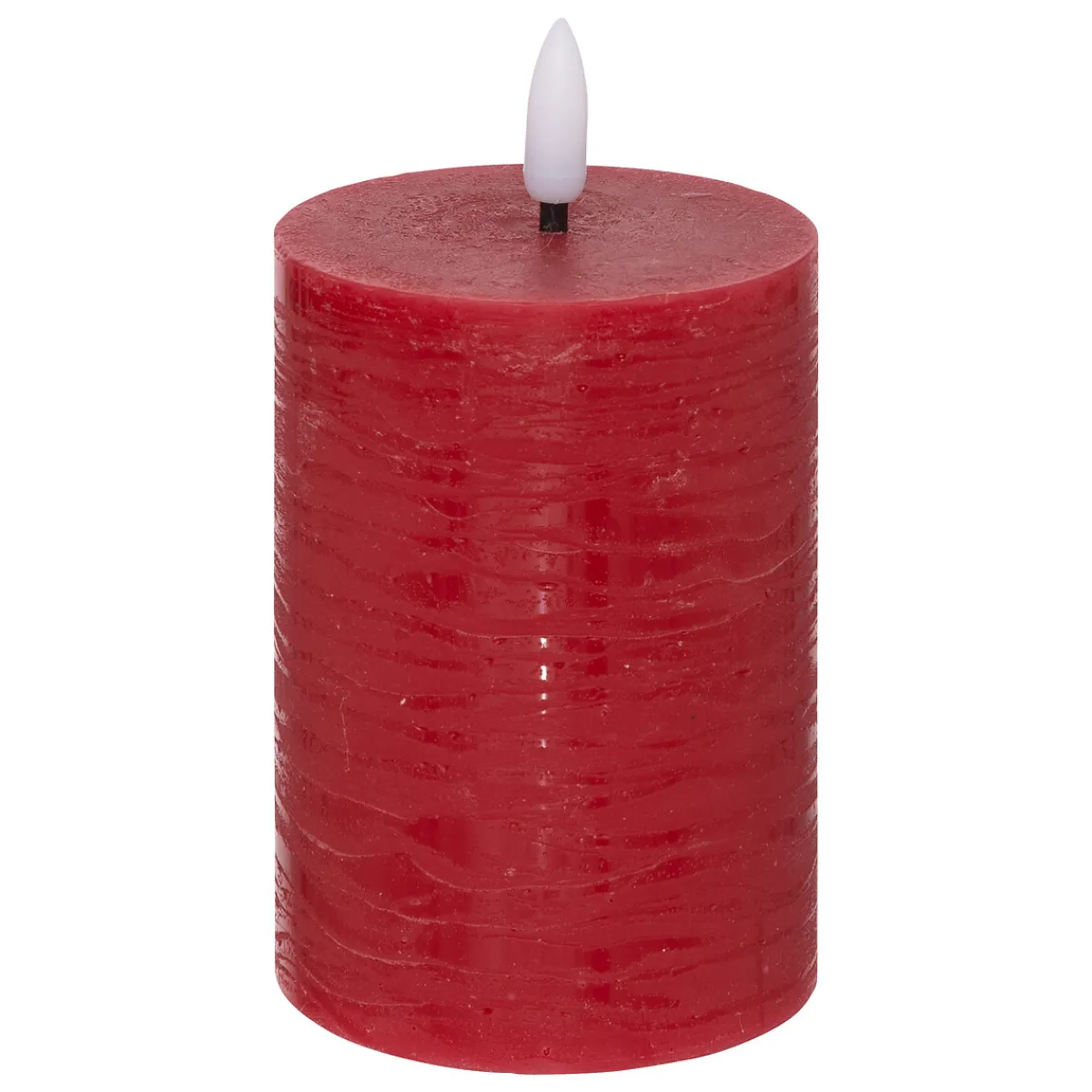 Atmosphera Bougies Led*Bougie ronde à led "Molia" Rouge