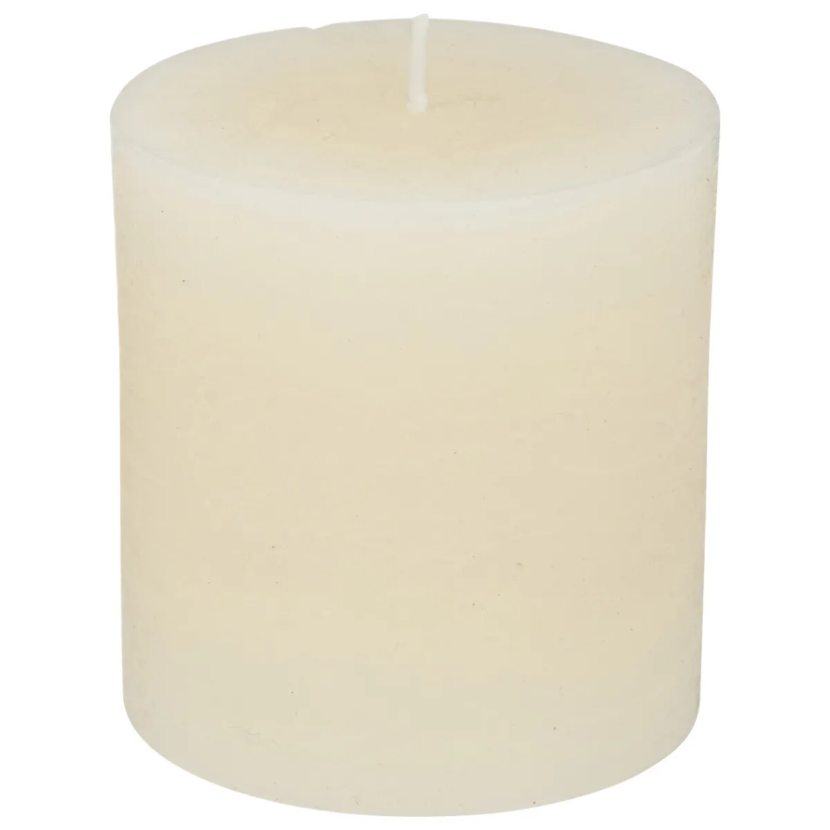 Atmosphera Bougies*Bougie ronde "Olia" Blanc