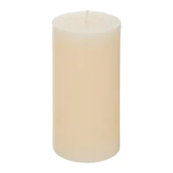 Atmosphera Bougies*Bougie ronde "Olia" Blanc