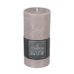 Atmosphera Bougies*Bougie rustique "Olia" Gristaupe