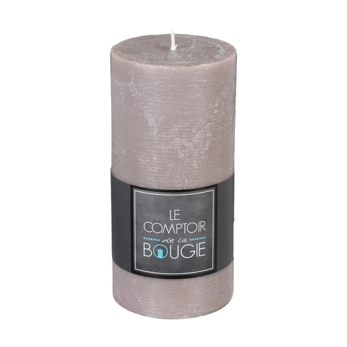 Atmosphera Bougies*Bougie rustique "Olia" Gristaupe