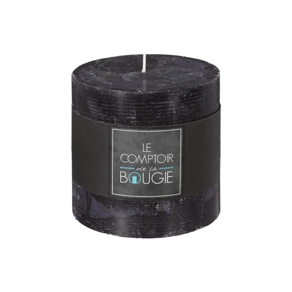 Atmosphera Bougies*Bougie rustique "Olia" Noir