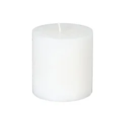Atmosphera Bougies*Bougie rustique "Olia" Blanc