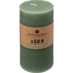 Atmosphera Bougies*Bougie rustique "Olia" Blanc