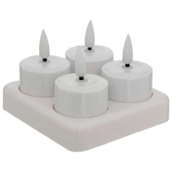 Atmosphera Bougies Led*4 bougies LED 