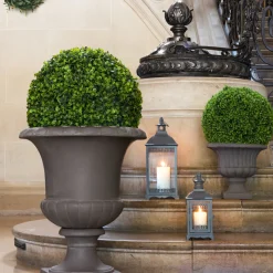 Atmosphera Plantes Artificielles*Boule de buis artificiel Noir