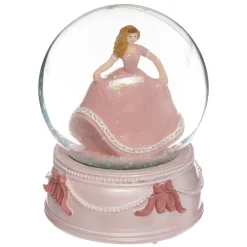 Atmosphera Objets Déco*Boule à neige musicale "Princesse" Doré