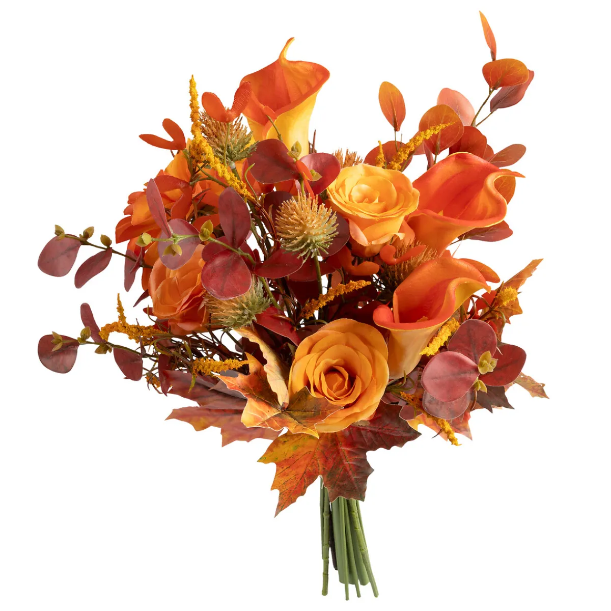 Atmosphera Fleurs Artificielles*Bouquet d'automne artificiel "James" Rose