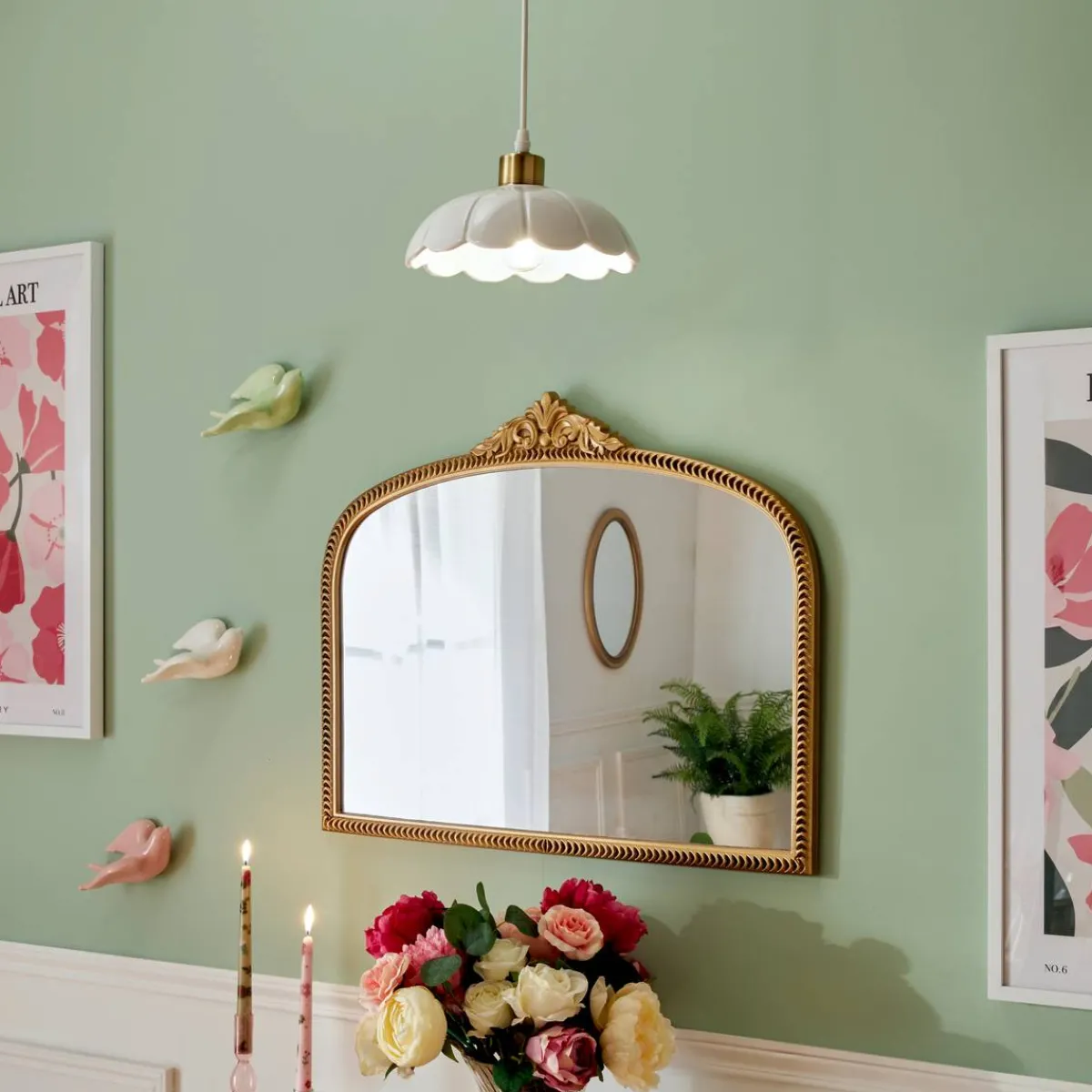 Atmosphera Fleurs Artificielles*Bouquet de 4 pivoines articielles Blanc