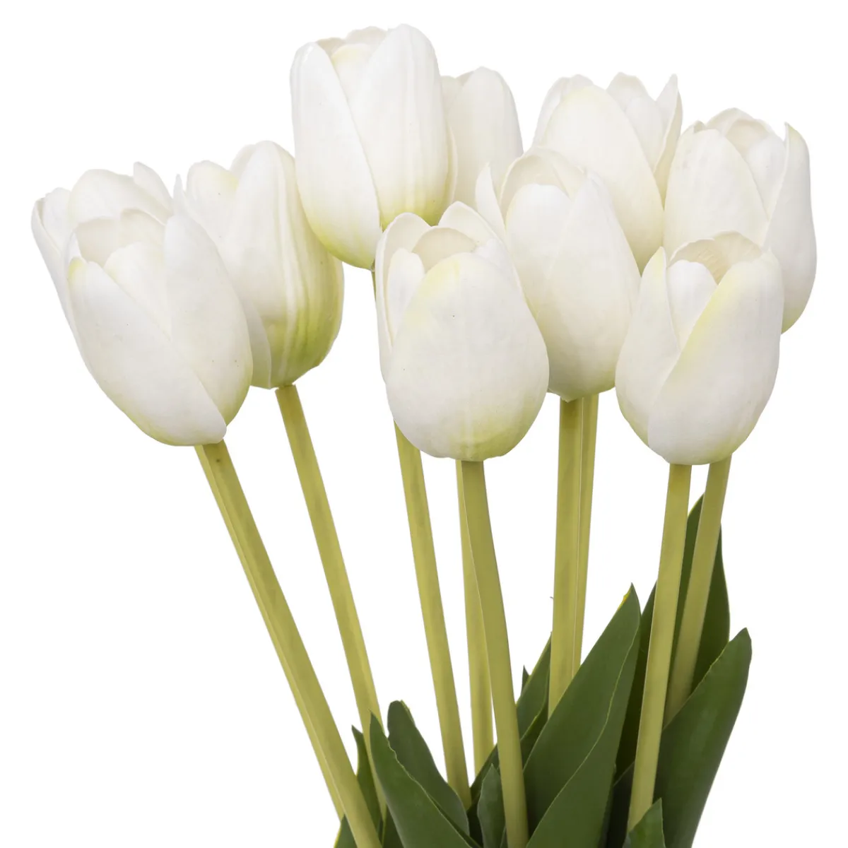 Atmosphera Fleurs Artificielles*Bouquet de tulipes Blancivoire