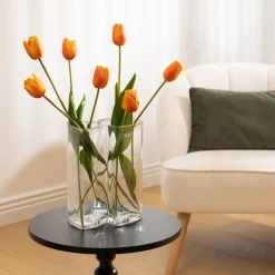 Atmosphera Fleurs Artificielles*Bouquet 10 tulipes artificielles "James" Multicolore