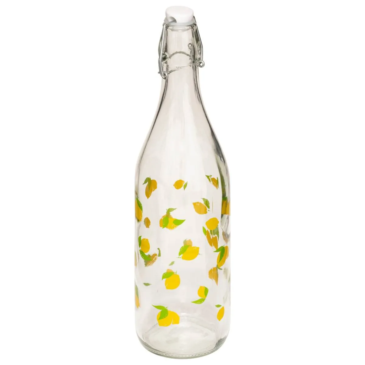 Atmosphera Art De La Table D'Extérieur|Accessoires Vin Et Cocktail*Bouteille imprimée "Citron" Rose