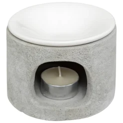 Atmosphera Parfums D'Ambiance*Brûle-parfum "Olioa" Gris