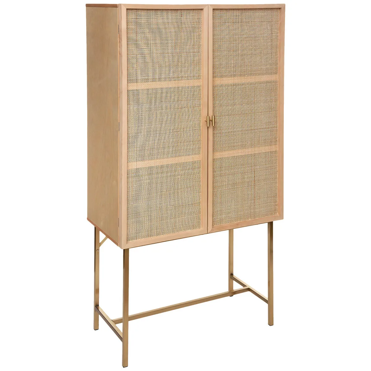 Atmosphera Voir Tout |Buffets*Buffet haut 2 portes "Rayo" Boisnaturel
