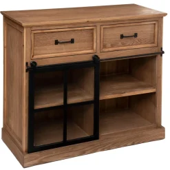 Atmosphera Voir Tout |Buffets*Buffet 1 porte "Danik" Boisnaturel