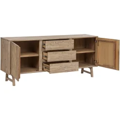 Atmosphera Voir Tout |Buffets*Buffet 2 portes "Aeris" Beige