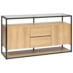 Atmosphera Buffets*Buffet 2 portes "Aldea" Blanc