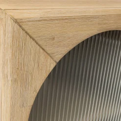 Atmosphera Voir Tout |Buffets*Buffet 3 portes en verre "Lousada" Boisnaturel