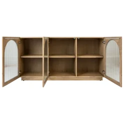 Atmosphera Voir Tout |Buffets*Buffet 3 portes en verre