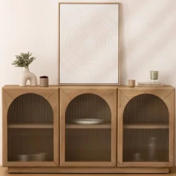 Atmosphera Voir Tout |Buffets*Buffet 3 portes en verre
