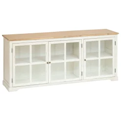 Atmosphera Voir Tout |Buffets*Buffet 3 portes en verre